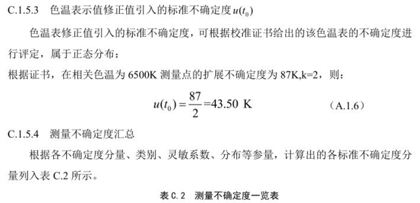 午夜免费福利视频相关色温测量不确定度的评定4